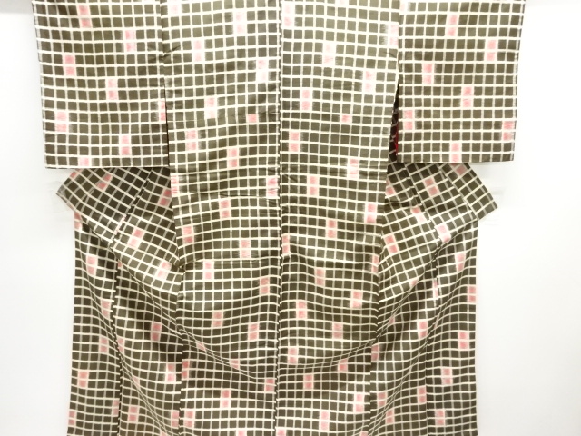 Japanese Kimono / Zugawari Silk